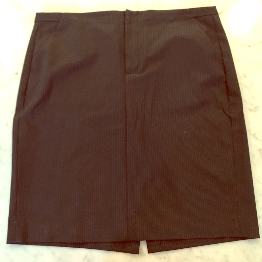 Pin stripe skirt